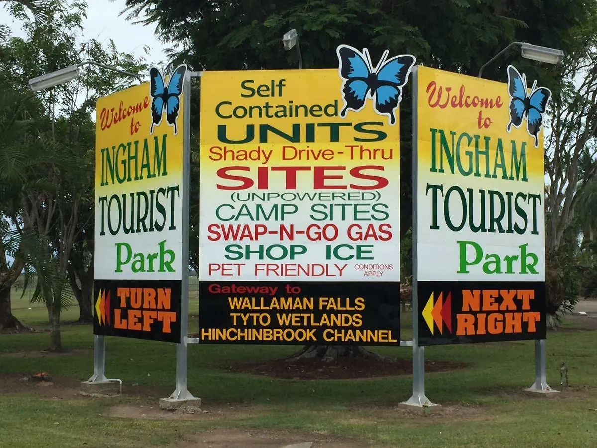 Ingham Tourist Park Hotel Campsite